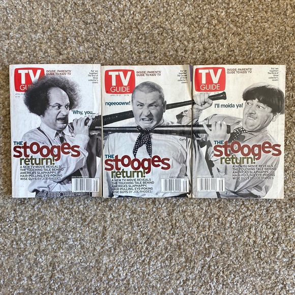 Other - TV Guide The Three Stooges Collector’s Covers
